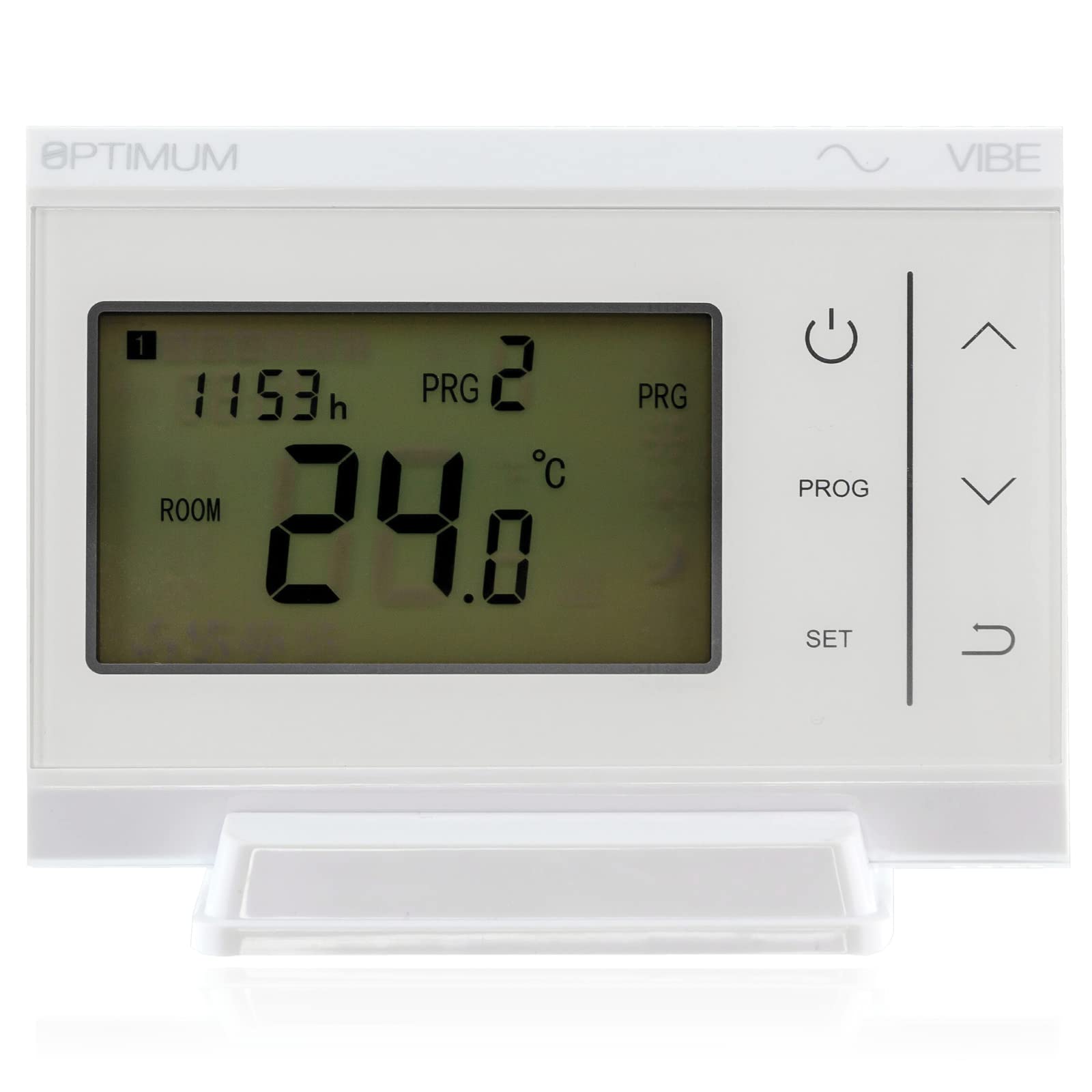 SPARES2GO Optumum Digitaler programmierbarer Thermostat RF Funkfrequenz Universal 7 Tage Kombi-Kessel