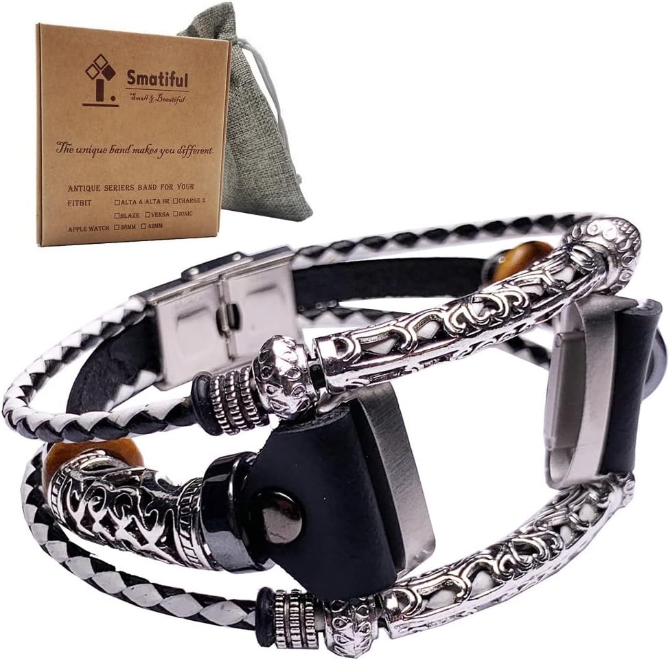 Smatiful Charge 5 Stylish Strap with Box Kit for Ladies, Adjustable Accessory Sport Cuff Soft