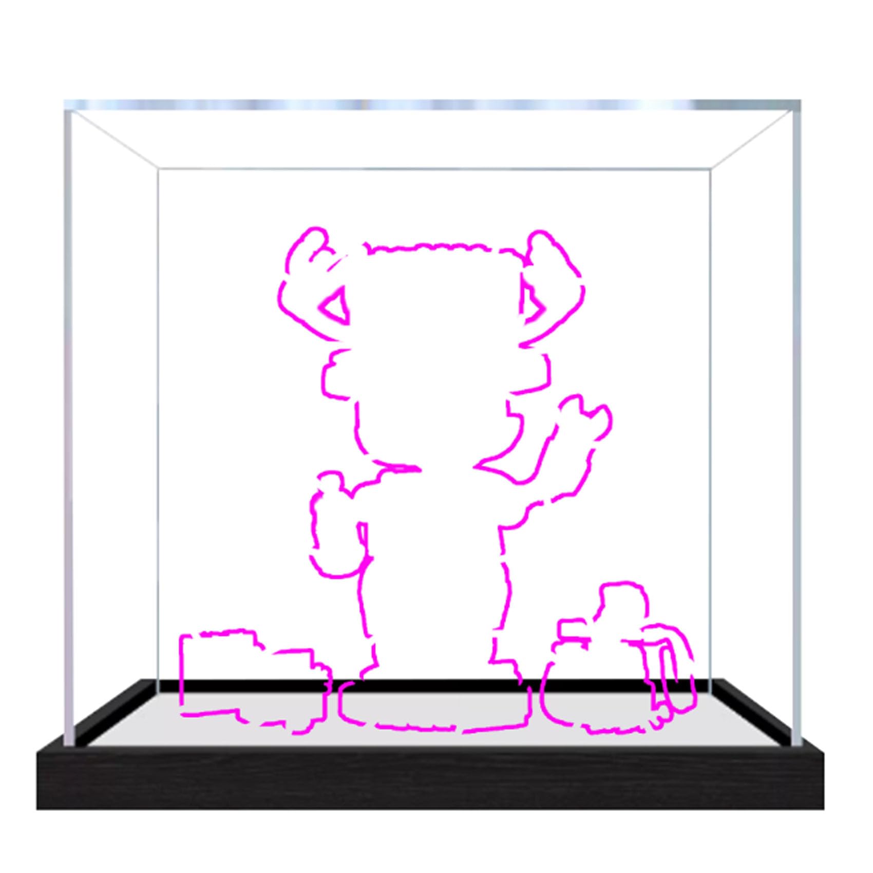 Acrylic Display Case for Le-go 75643 Model, Dustproof Display Box (display box only) (StyleC 3mm)