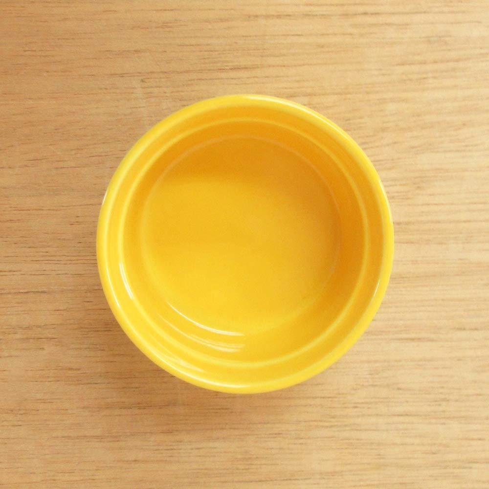 Amazon.co.jp: ココット皿 イエロー2.5インチスフレ 6.8cm 洋食器 業務