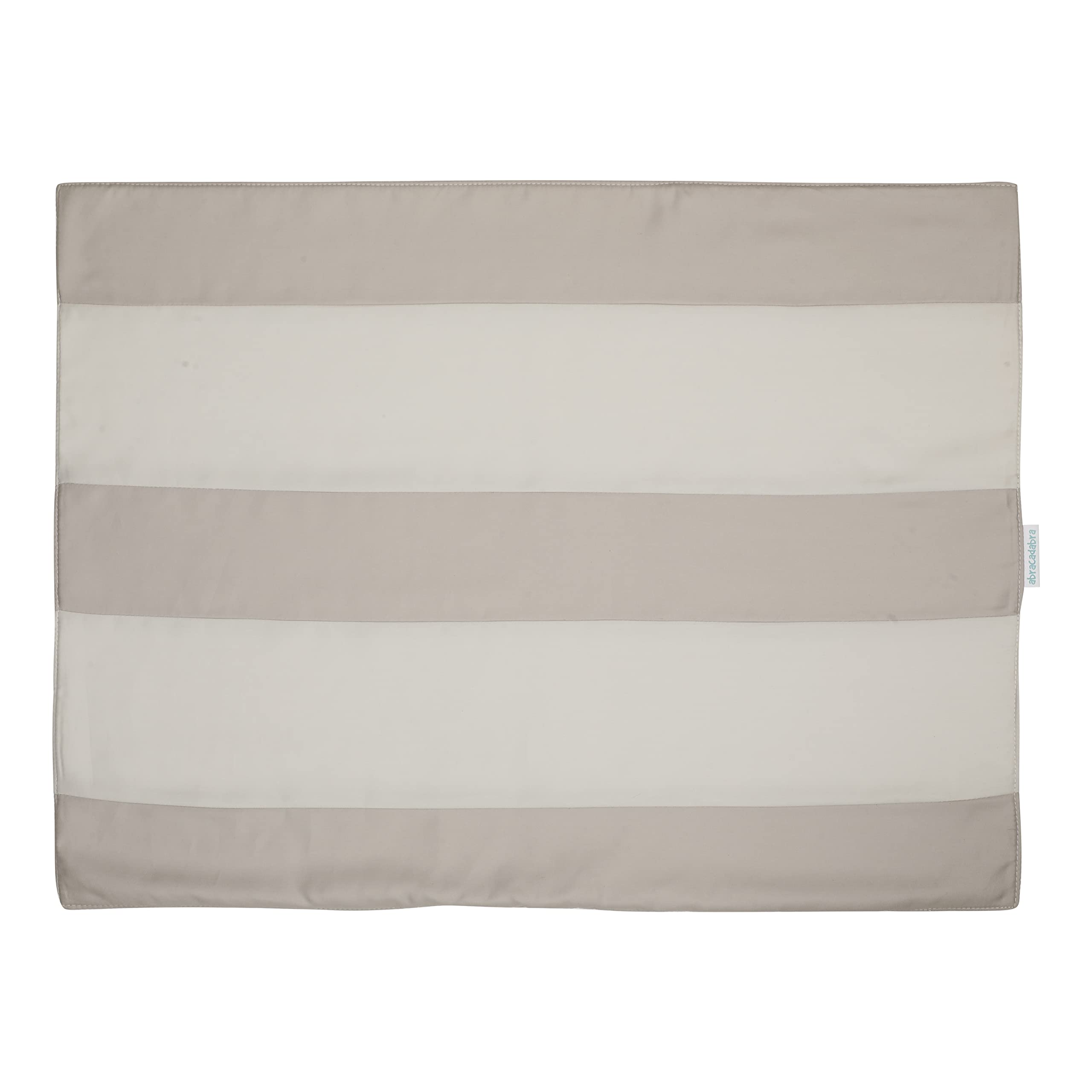 abracadabra Extra Absorbent Nappy Changing Mat & Waterproof Bed Protector for Newborns - Grey & Sterling