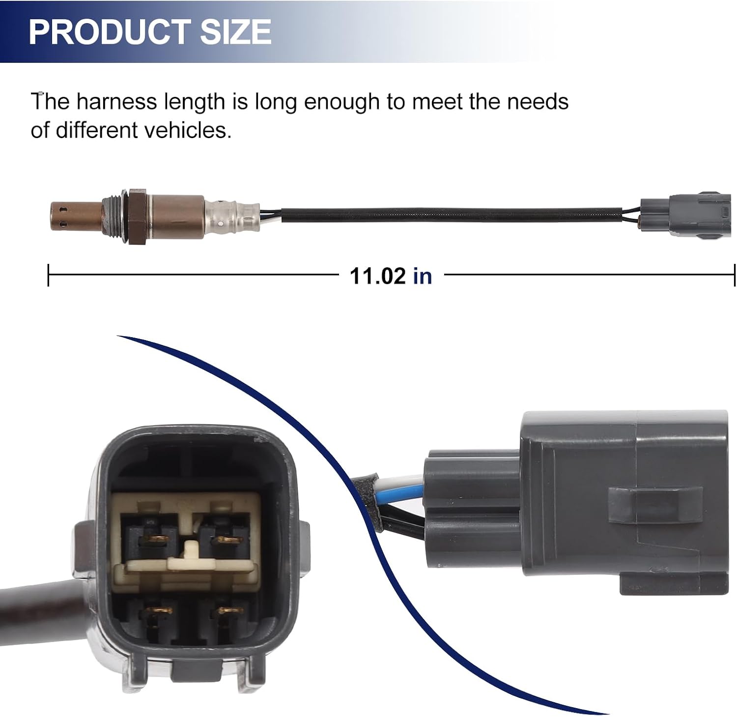 O2 Oxygen Sensor Upstream for Toyota 4Runner FJ Cruiser Land Cruiser Sequoia Tacoma Tundra 05-13, for Lexus GS300 GS350 GS450h GX460 GX470 IS250 IS350 LS460 LS600h LX470 LX570, Replace 234-9051 1Pc
