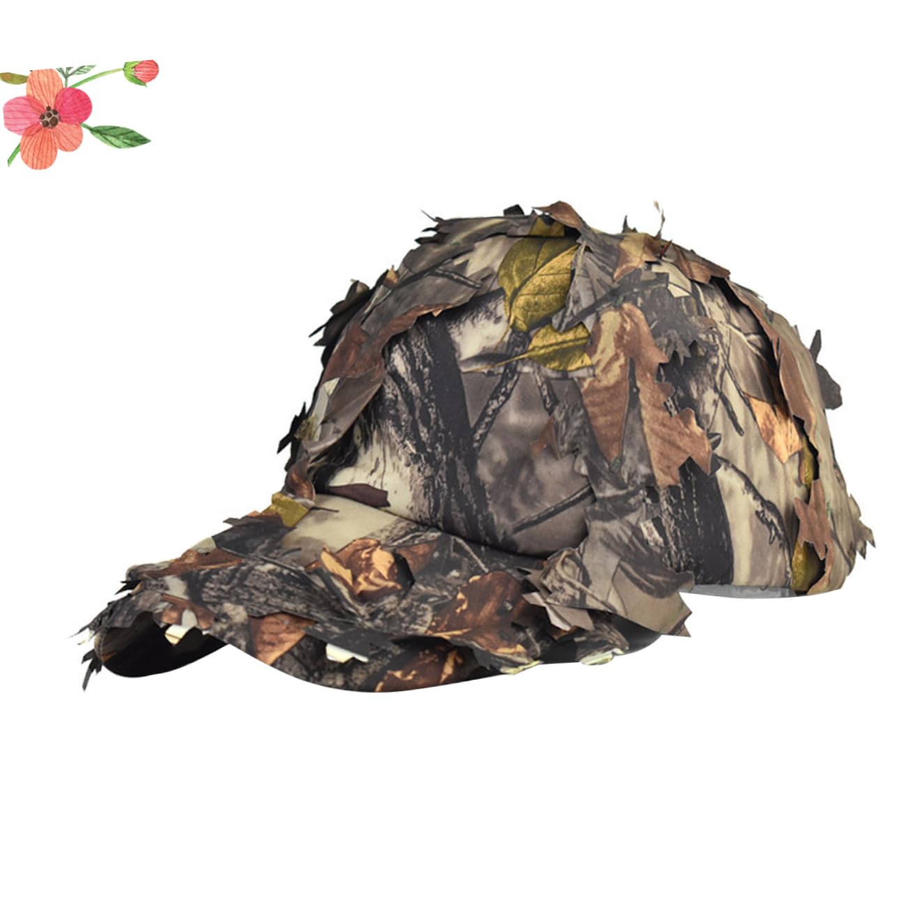 VANZACK Sombrero Beisbol Jungle Leaf Ajustable para Protección Solar Actividades Aire para Unisex
