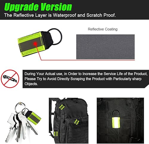 Miniatura 5 de ANJINU Black Tactical Backpack, Military Backpack, Molle Backpack, 42L, Large Army 3 Day Assault Pack (Black