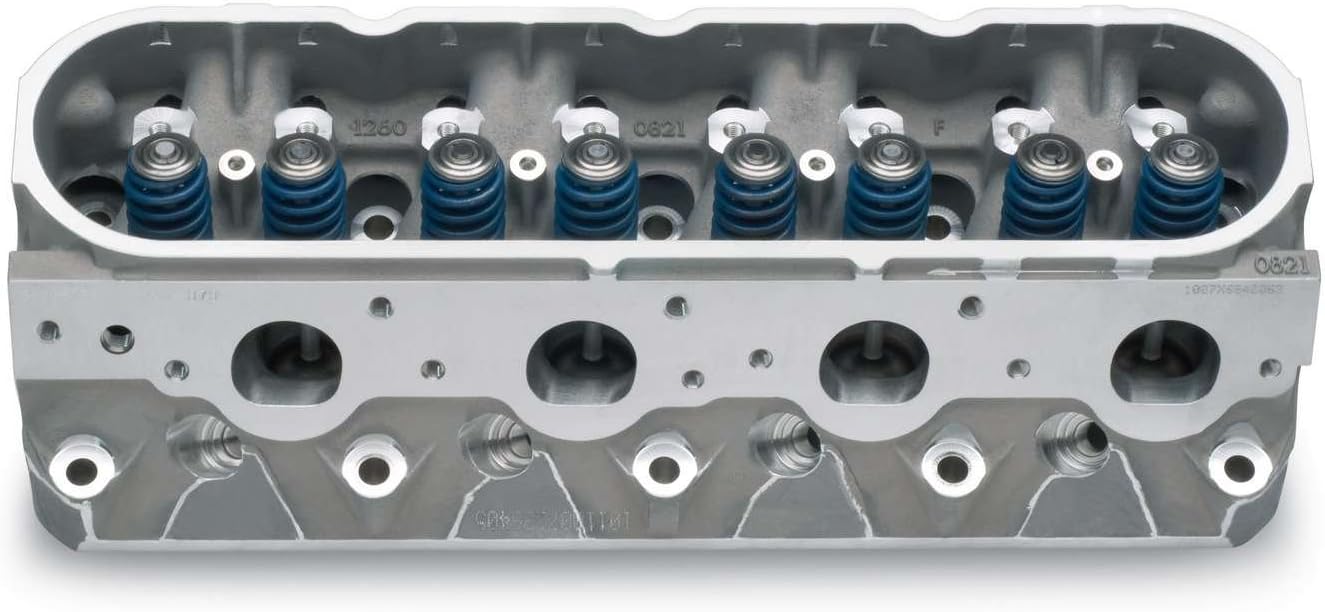 Chevrolet Performance Cylinder Head, Assembled, 2.165/1.590 in Valves, 276 cc Intake, 68 cc Chamber, Aluminum, GM LS-Series, Each