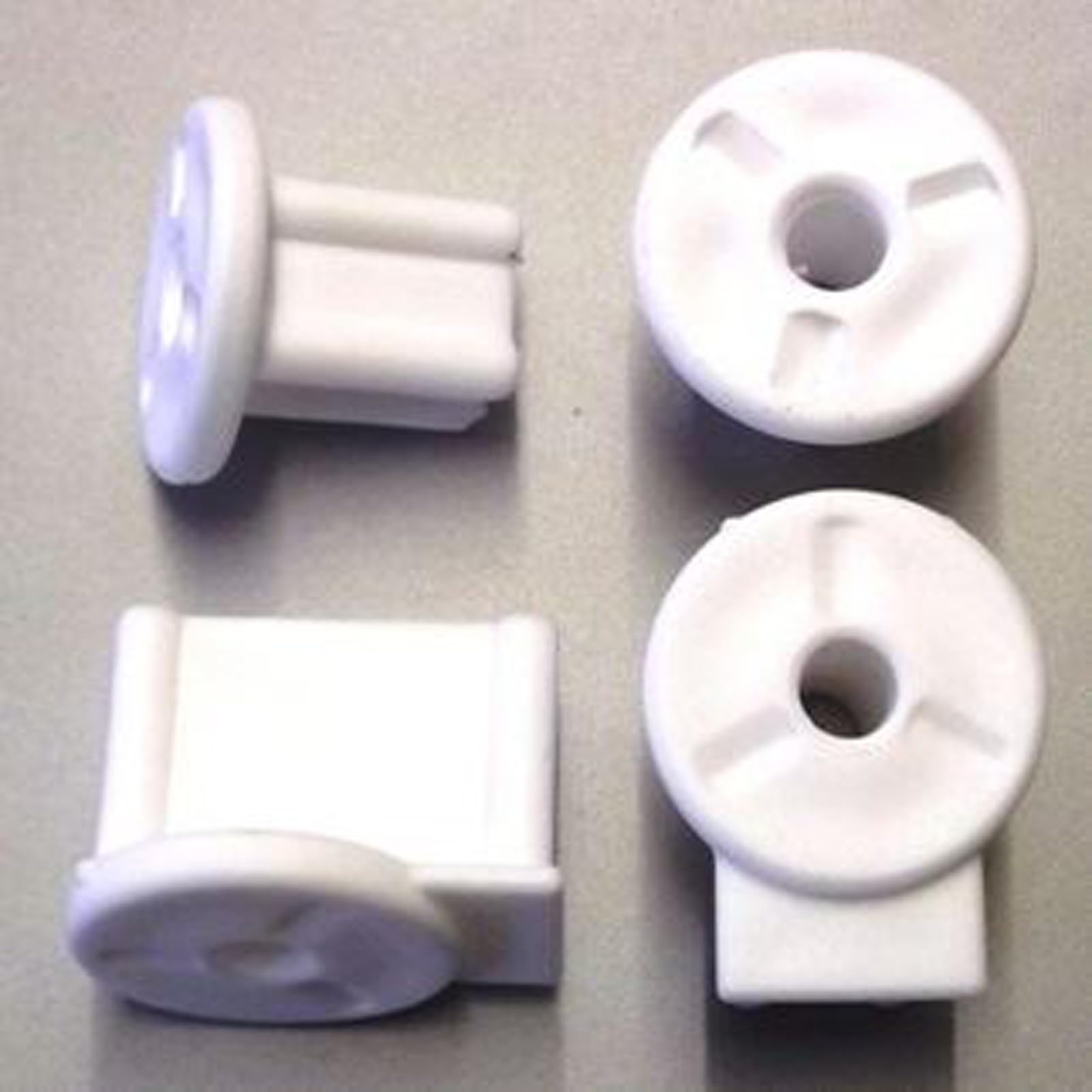 Bettacare Range of Stair Gates Spare Fitting Packs and End Covers (Bettacare Auto Close End Covers Extra Narrow White)