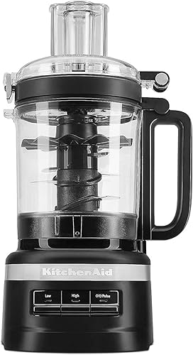 KitchenAid Procesador de alimentos de 9 tazas 250 W sin BPA KFP0920QIC color azul claro KitchenAid Procesador de alimentos de 9 tazas 250 W sin BPA KFP0920QIC color azul claro