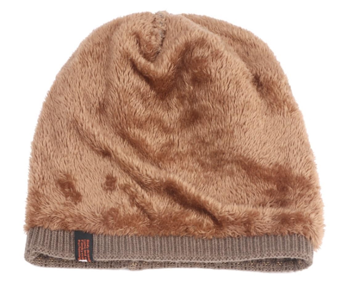 Wintermütze Für Kälte Mützen Mit Ohren Für Herren, Weiche Warme Strickmütze, Skistrumpf-Manschettenmütze, Wintermütze Für Damen Mütze Warme