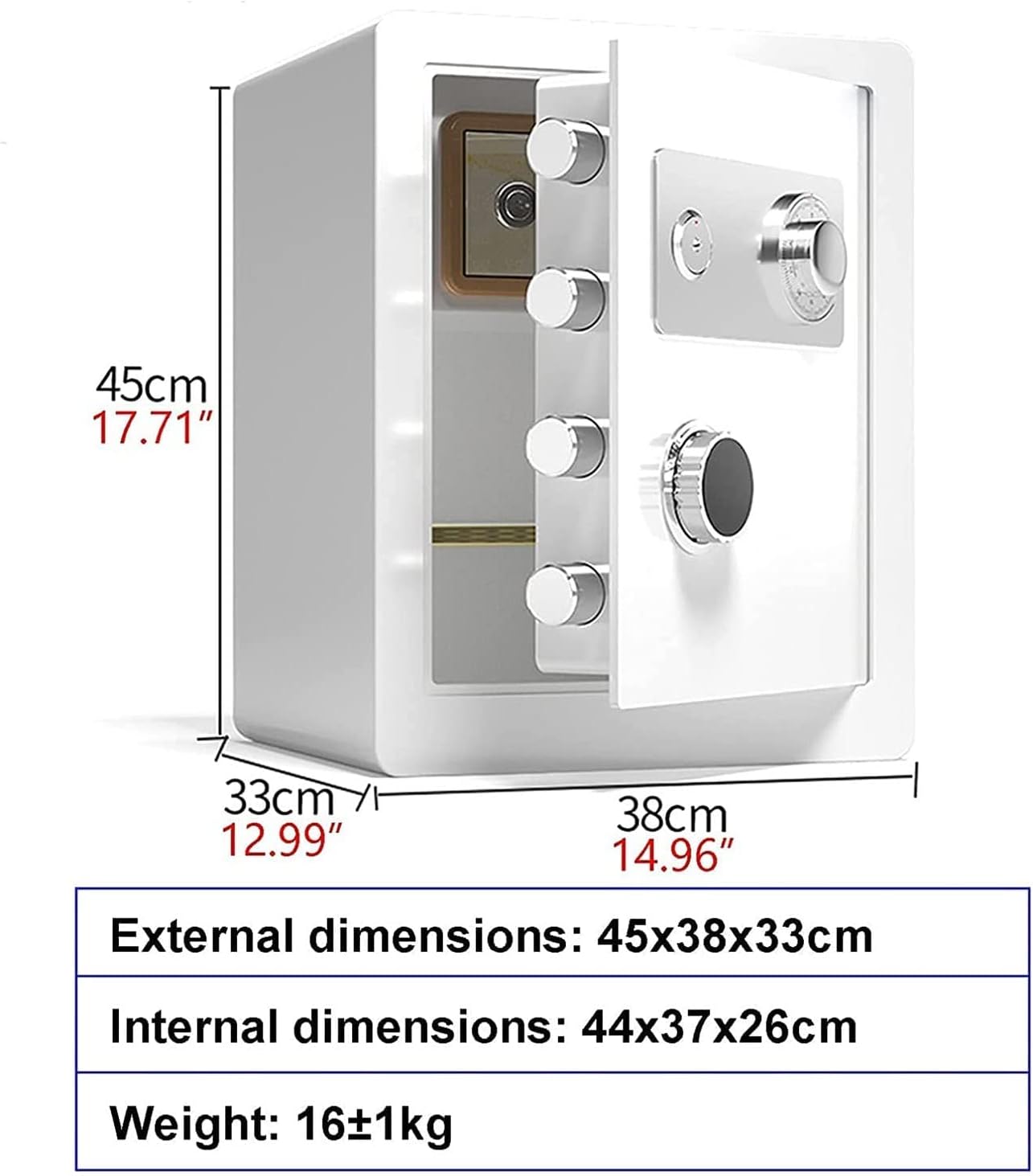 Household Small Code Lock Steel Safes Storage Cabinet Fireproof Waterproof a Safe