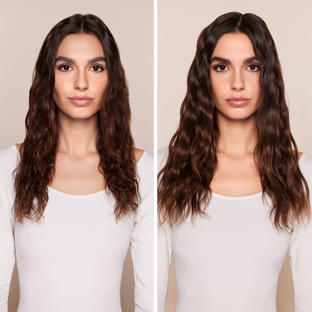 Osée - Beach Waves - Fer à onduler triple-baril - 3 Barils de 28mm, Revêtement céramique, Écran de contrôle, Température réglable, Chauffage rapide & Cordon 360° anti-nœuds