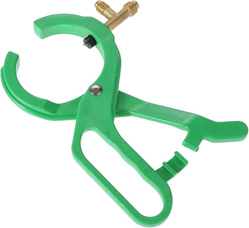 gohantee R134A - Abridor de botellas de CA con punzón lateral 2 en 1 para R22 R12 dispensador de refrigerante, 14 SAE y 12 kit de herramientas de