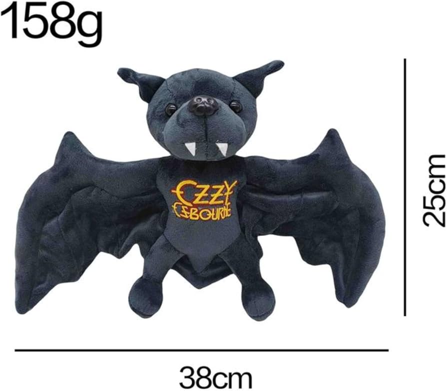 オジー オズボーン こうもり縫いぐるみ