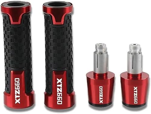 Miniatura 8 de Motorcycle for XTZ660 XTZ 660 1991 1992 1993 1994 1995-1998 Motorcycle Accessories 78" 22mm Handle Grips Handlebar Grip Ends Plug Handle end