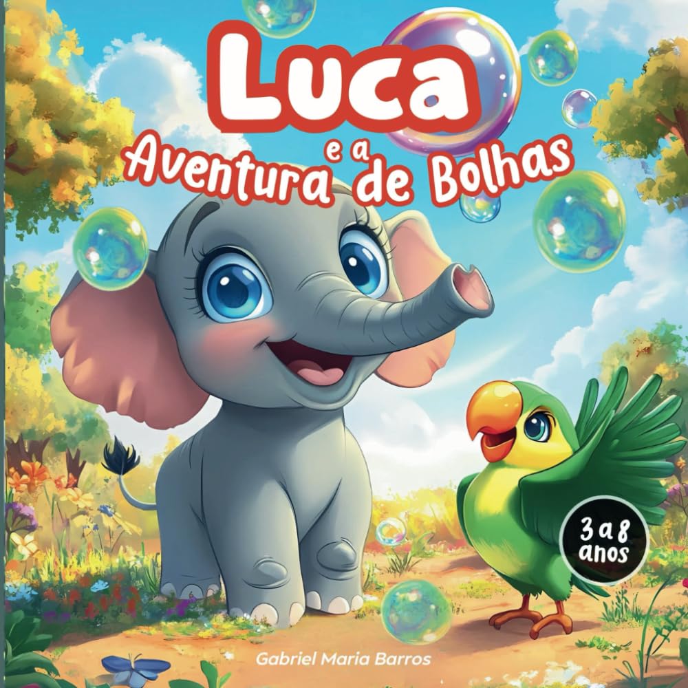 Luca e a Aventura de Bolhas: Um maravilhoso livro para crianças sobre uma viagem mágica e de aventura à descoberta do mundo natural, desde as profundezas do oceano até às alturas da floresta tropical.