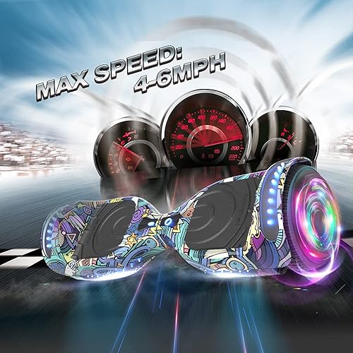 Miniatura 5 de Patineta Hoverboard totalmente nueva, versión-HS2.0, color cromado y cubierta revestida. Scooter de dos ruedas con autoequilibrio, altavoz