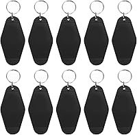 Vista 57 de PATIKIL Vintage Motel Llavero, en blanco Hotel Llaveros Llaveros