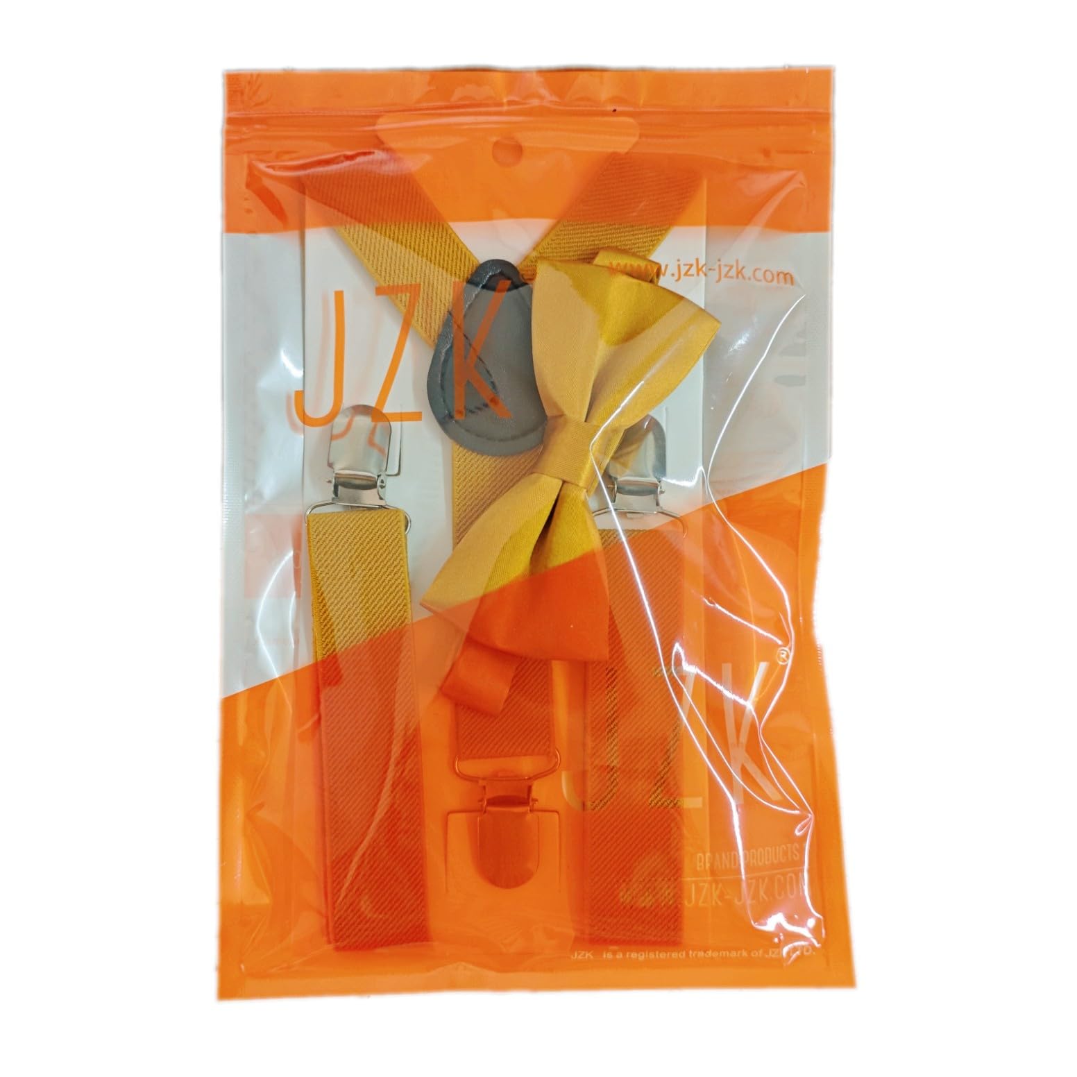 JZK Conjunto de pajarita y tirantes dorados para niños menores de 135 cm, tirantes ajustables en forma de Y con pajarita para niños, niños y niñas, bodas, fiestas, disfraces, dorado, talla única