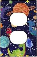 Vista 89 de Funky Retro Vintage 70s 60s Boho Hippie Hongo Botánico Floral 2 Gang Interruptor de luz de palanca doble Placa de pared Cubierta de toma