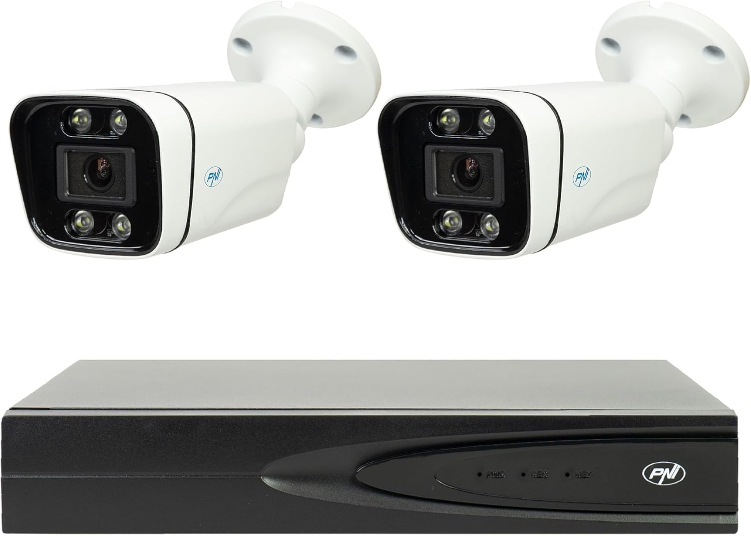 NVR POE Video Surveillance Pack, 2 Cameras