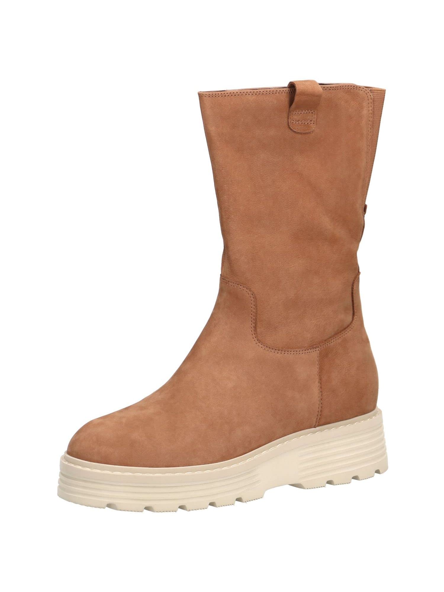 Caprice Women's 9-9-26402-29 Half Length Boots, Camel nubuck, 37 EU