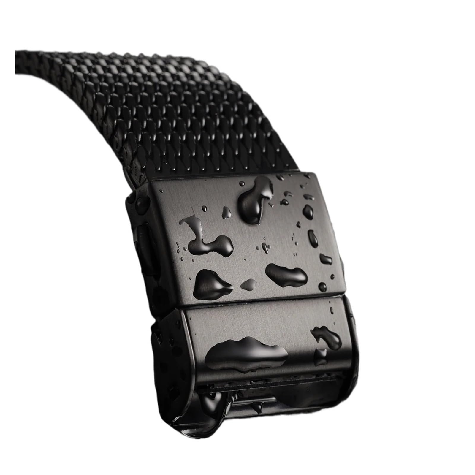 Correa de reloj de lujo de acero inoxidable cepillado 316L, correa de reloj de malla milanesa, Compatible con accesorios de reloj Rolex IWC OMEGA