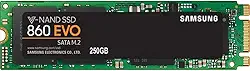 Samsung 860 EVO 250GB M.2 SATA Internal SSD (MZ-N6E250BW)