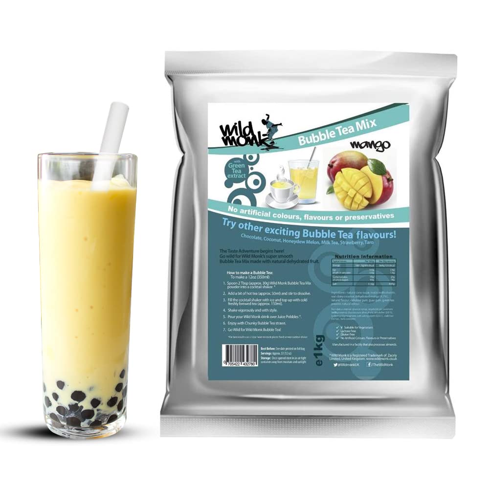 1kg Mango Bubble Tea Mix WILD MONK