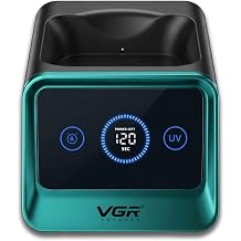 VGR 841 Barber Tool Storage Box with 365nm Light and Ozone
