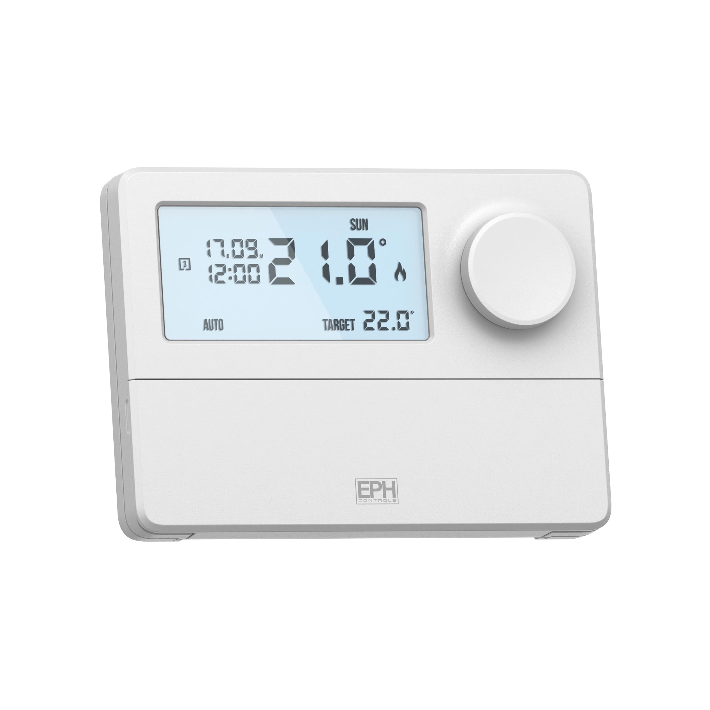 EPH - CP4D (Combipack 4) - Digital Dial Programmable Wireless RF Room Thermostat (RFRPD) & Receiver (RF1B) - Works with Combi, System and Heat Only boilers (5 Year Warranty) - Image 2