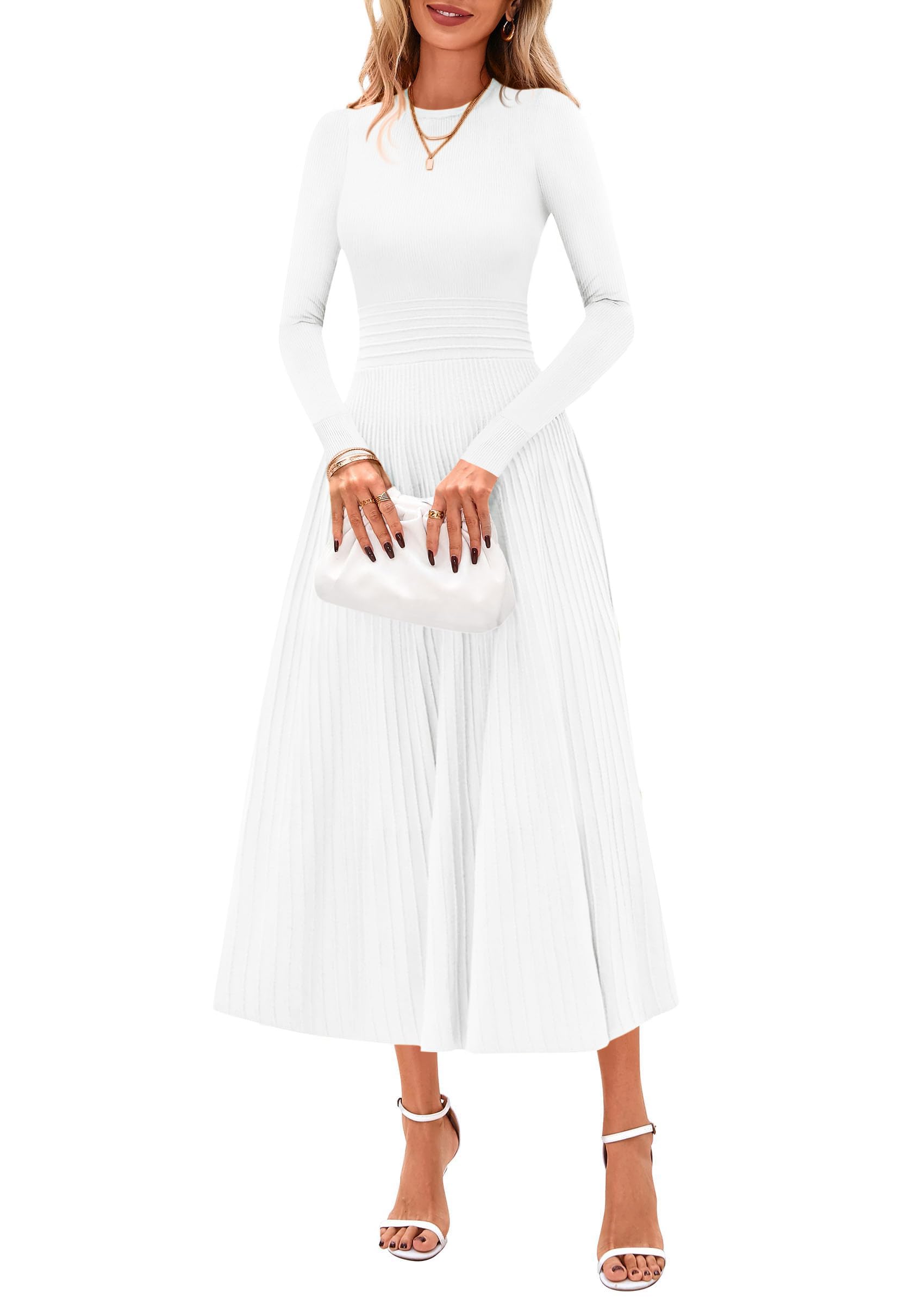 PRETTYGARDEN Sweater Dress