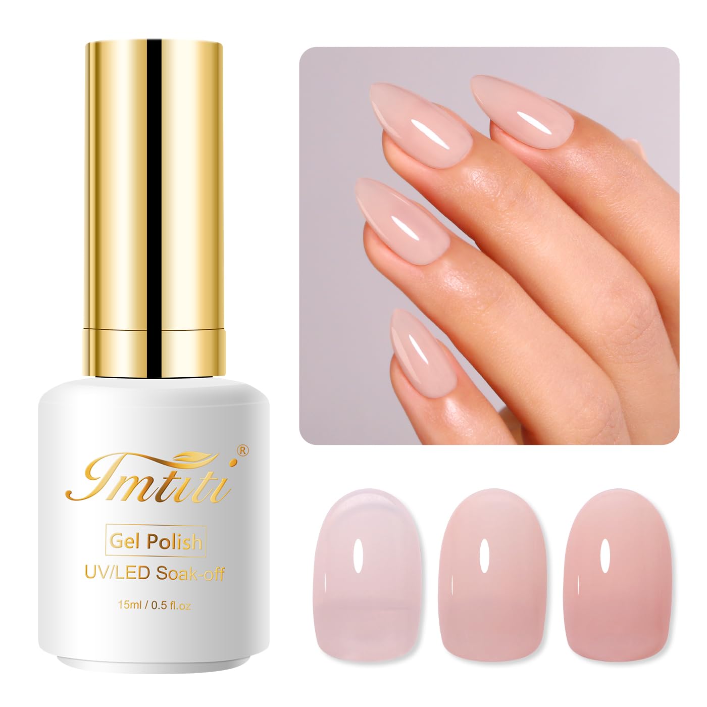 Nackt Natürlich Jelly UV Nagellack
