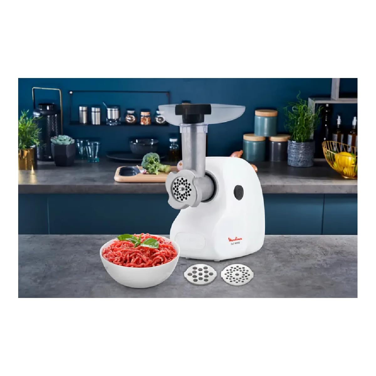Moulinex PICADORA DE Carne Mouline.1400W.-ME208139