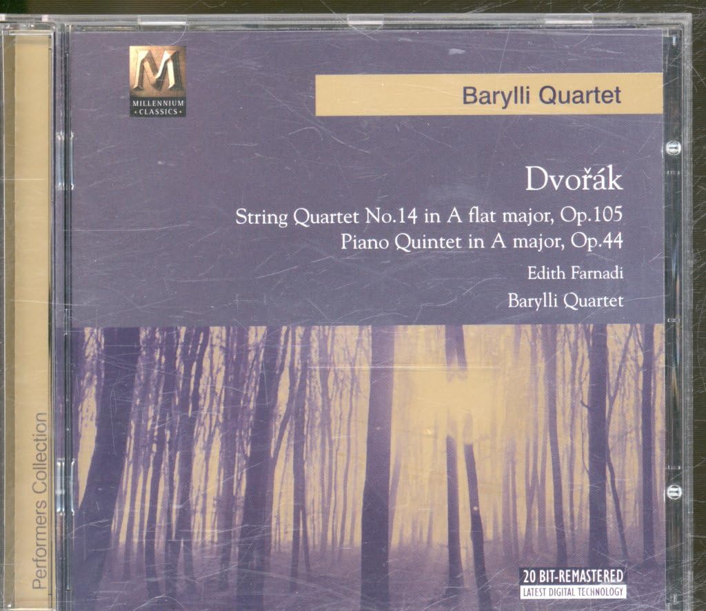 Dvorak: String Quartet No. 14 in A flat Major, Op. 105 / Piano Quintet in A Major, Op. 81 [Audio CD]