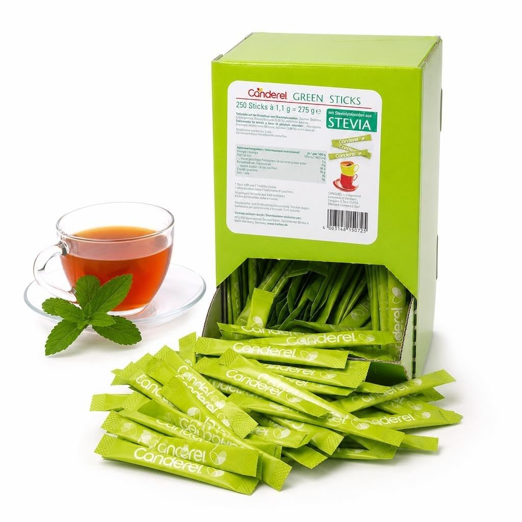 Canderel Green Stevia pałeczki - 250 sztuk