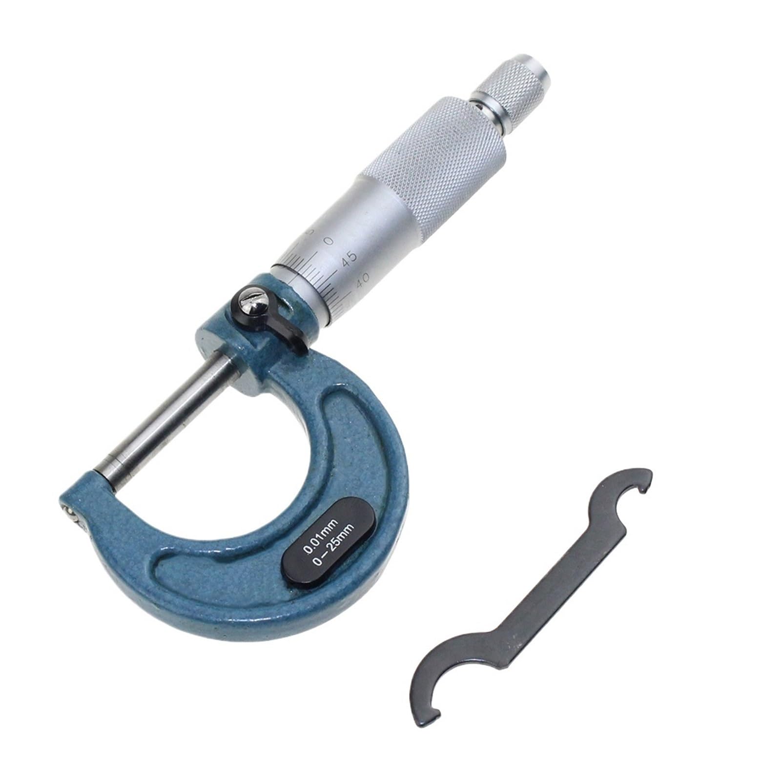 OGQNPJJCJ Micrometer， 0-25mm 0.01mm Outside Micrometer Caliper – Precision Tool with Box ，Measuring Tool