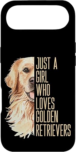 Vista 70 de iPhone 13 Pro Max Cute Golden Retriever - Just a girl who loves goldens Case