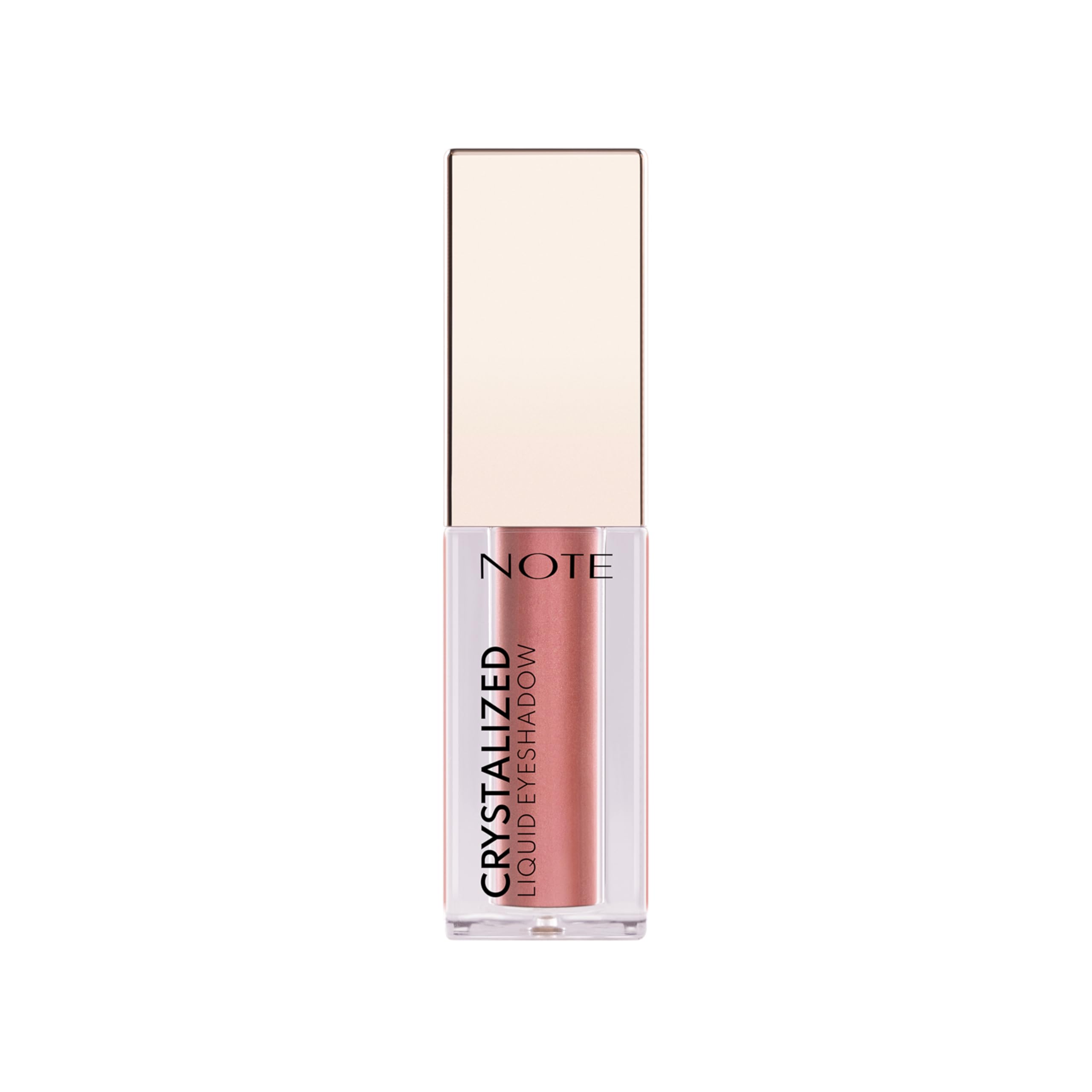 Note Cosmetics Crystalized Liquid Eyeshadow Likit Metalik Göz Farı, 04 Pink Bouquet