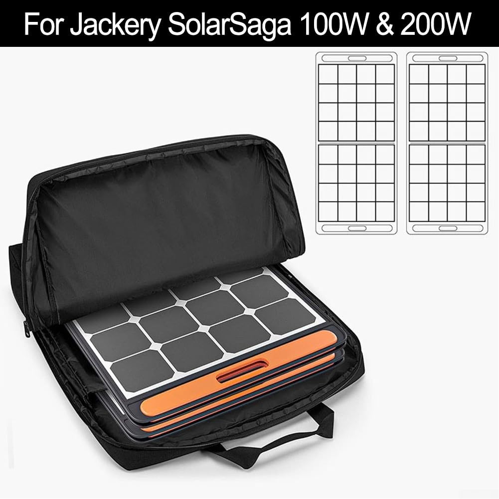 Bolsa Panel Solar 100W Acolchada Doble Capa