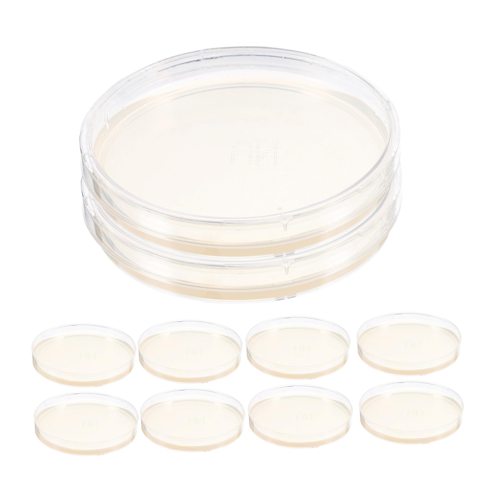 HAWILLOSCH Prepoured Agar Petri Dishes 10 Pack Agar Plates for Science Projects Reliable Experiment Tool