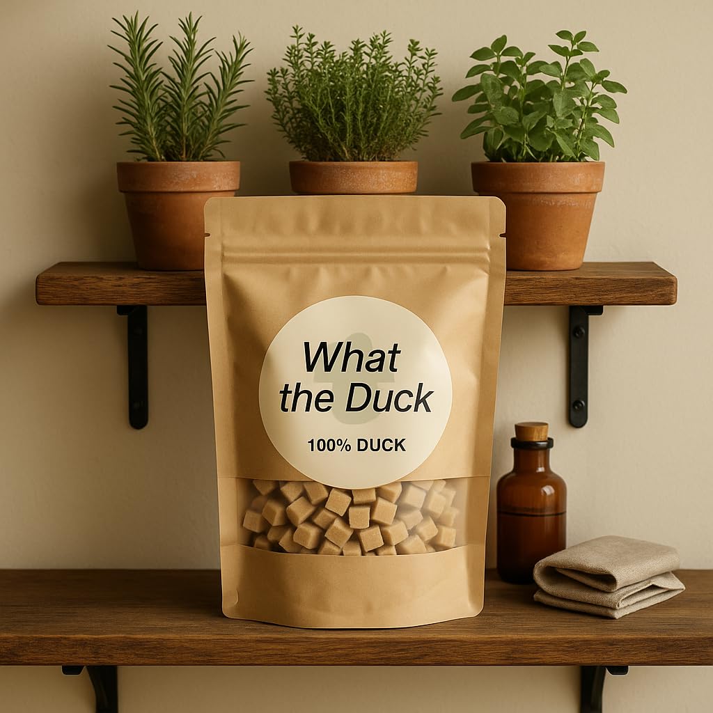 What The Duck – 100% Freeze-Dried Duck Breast 60g | Single Ingredient Cat Treats | Grain Free High Protein Natural Snacks