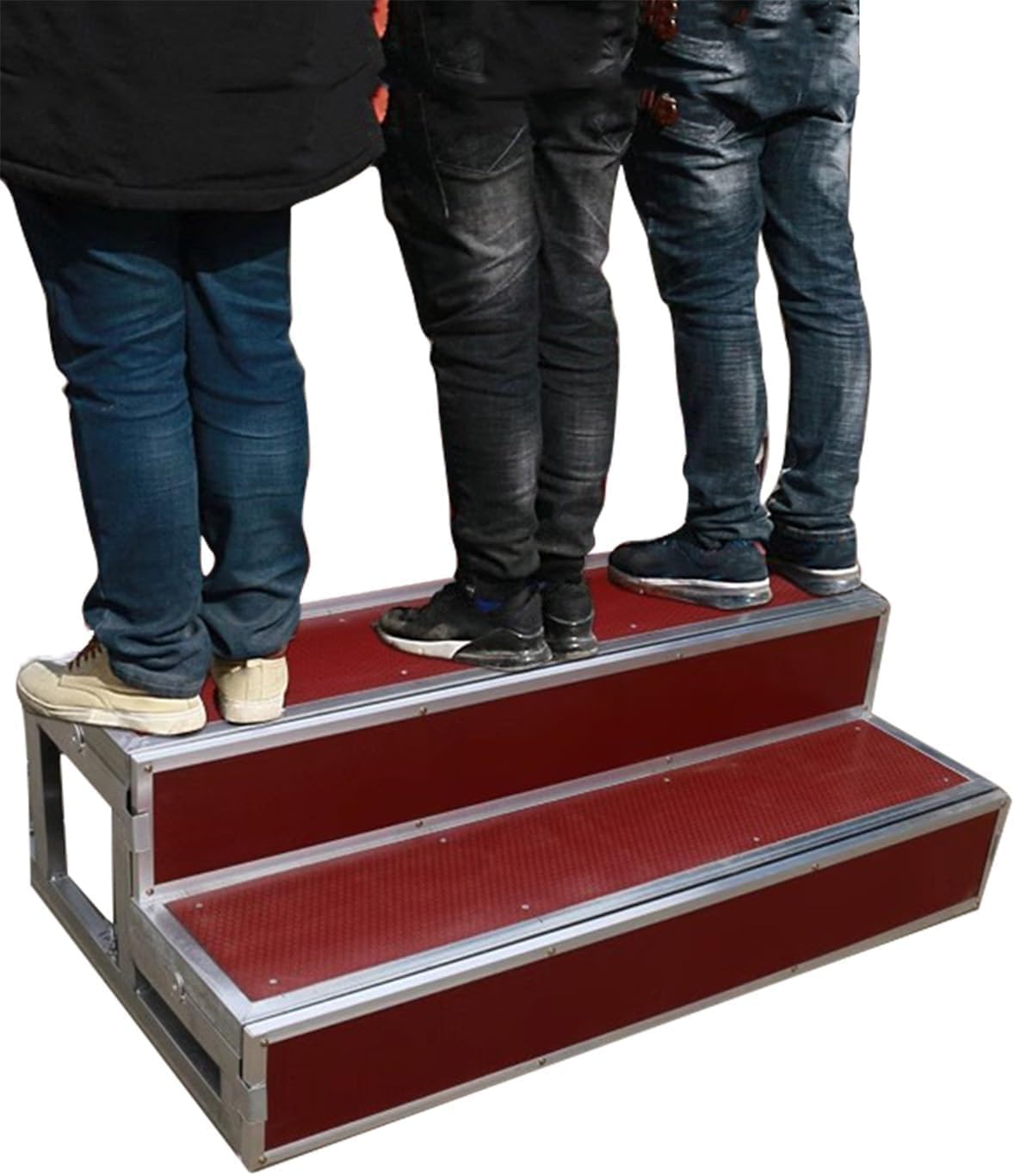 k3Mq9Rw Modular stage flooring Choir Step Stools Metal And Plywood Choir Music Stands