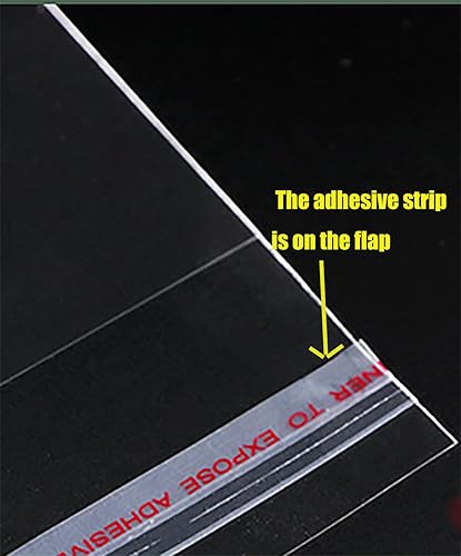 Miniatura 4 de JOSDIOX 200 bolsas de plástico resellables de celofán transparente de 3 x 4 pulgadas para fotos, joyas, panadería, golosinas, recuerdos de fiesta,