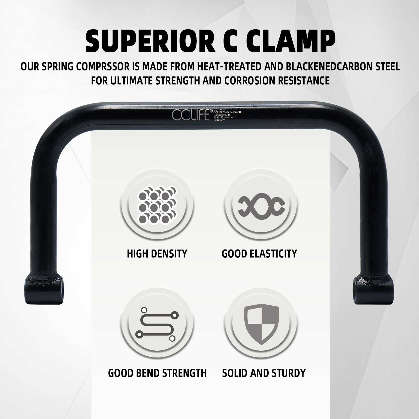 Kit Compressore Molle Valvole CCLIFE 8 Pezzi - Per Motori 8V 12V 16V Senza Rimuovere Testata - Foto 12