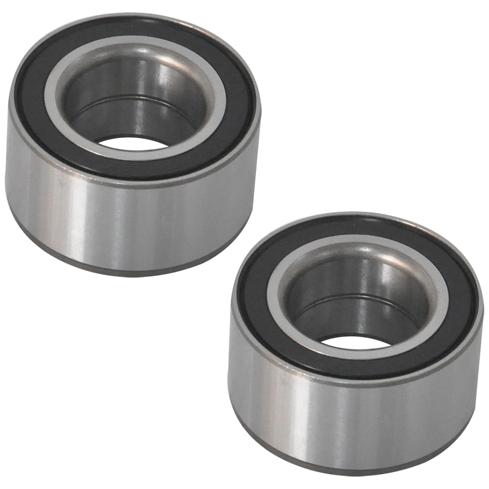 IRONTEK 513113 Driver and Passenger Side Wheel Bearing Compatible Rear Side for BMW 325/318i/318ti/325e/M3/Z3, Front Side for Daewoo Lanos/Nubira 2PCS