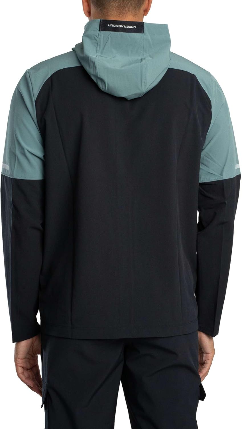 Under Armour Men's Technical Utility Woven Jacket, Black/Green