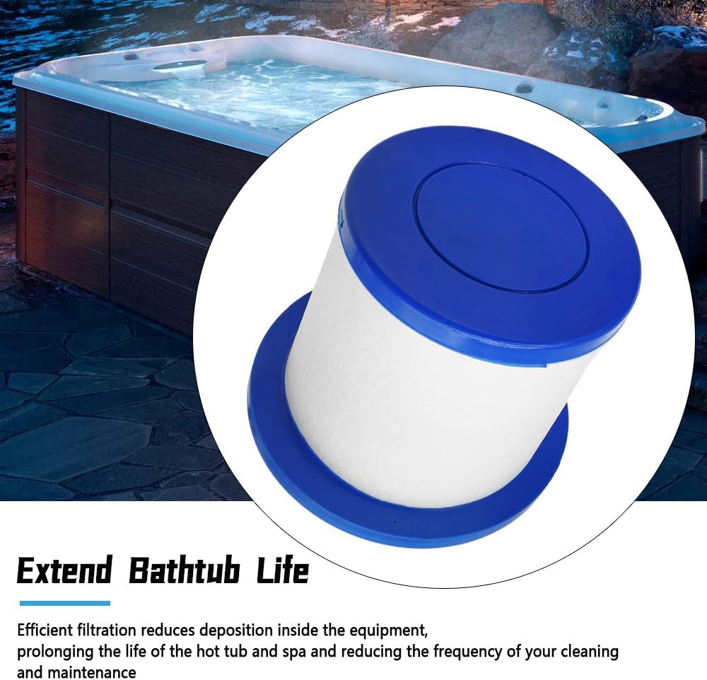 Depth Load Filter Fit for Jacuzzi J-400 J-415 J-425 J-465 J-470 J-480 J-495 J-500 J-LX J-LX J-300, Spas Filter Replace 6473-161 6473-161J, Hot Tub Filter 2pcs