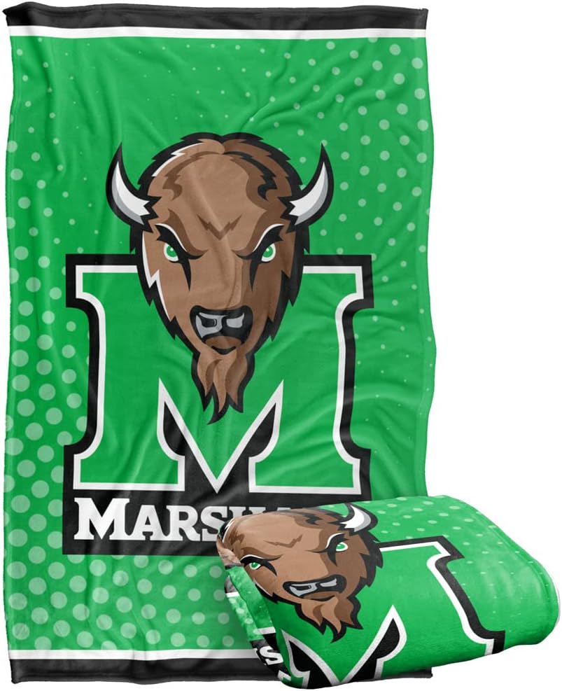 LOGOVISION Official Collegiate Logo Dots Collection Silky Touch Super Soft Throw Blanket Collection
