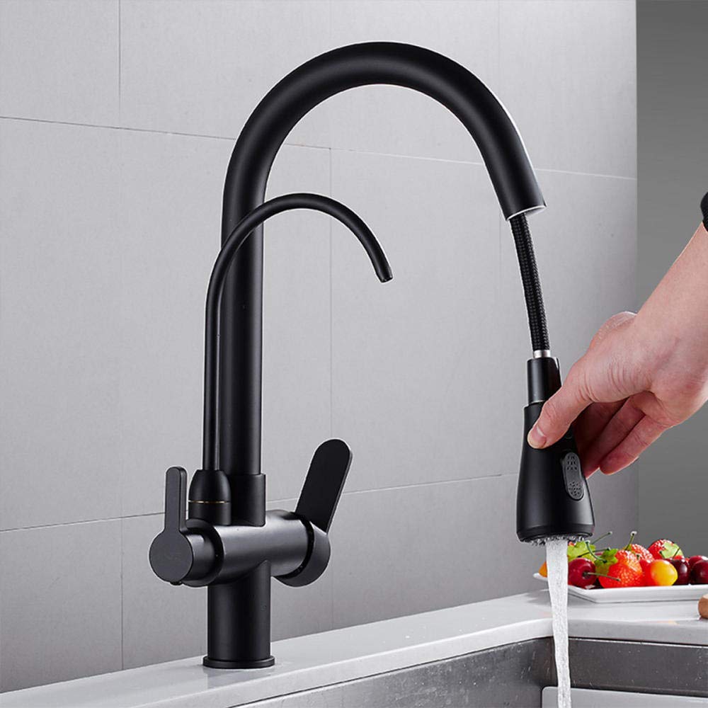 Rubinetto Cucina 3 In 1: Acqua Calda, Fredda E Filtrata In Un Unico Design