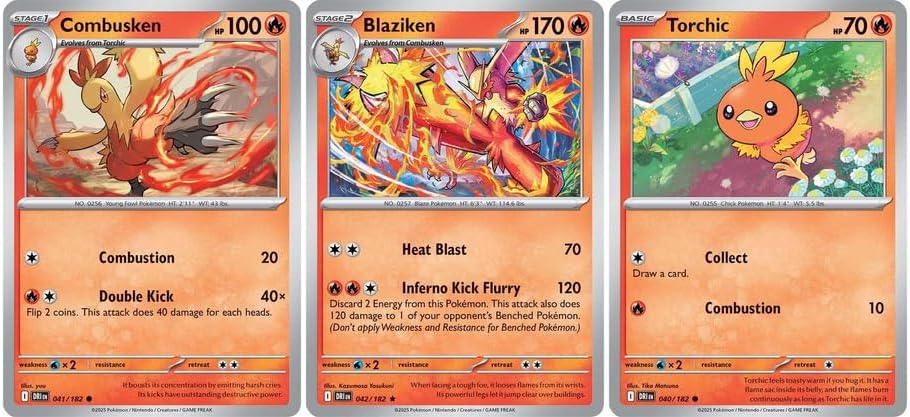 Blaziken 042/182 – Destined Rivals – Pokemon Card Lot