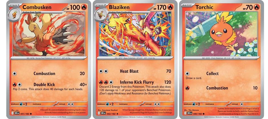 Blaziken 042/182 Destined Rivals Pokemon Card Lot